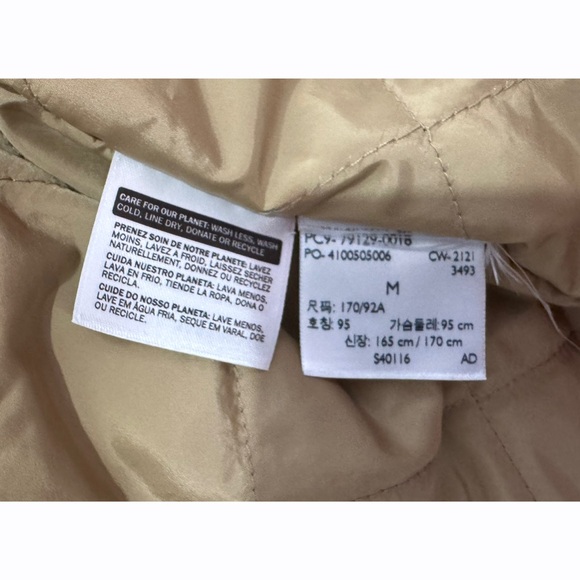 Levi Straus Levi's Mens All Over Sherpa Trucker Jacket Orange Medium - Picture 7 of 7